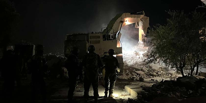 Подписан приказ о сносе домов террористов, устроивших теракт на перекрестке Рамот