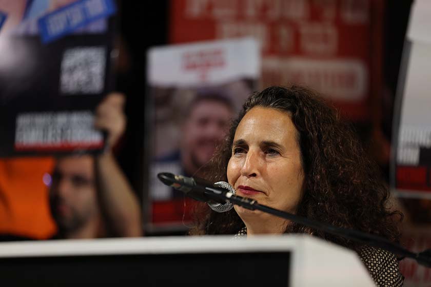 Заложники-митинг-протеста-Тель-Авив