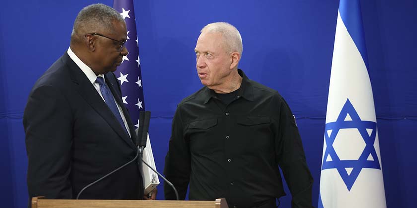 Остин – Галанту в Пентагоне: «Обсудим альтернативы атаки на Рафиах»