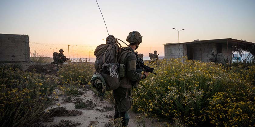 ЦАХАЛ опубликовал видео боя с террористами в цитрусовом саду