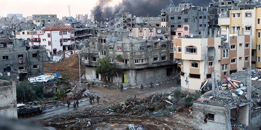 WSJ: 70 процентов зданий в секторе Газа разрушены или повреждены