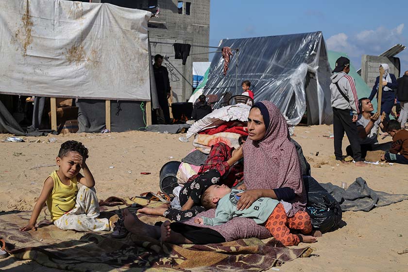 Рафиах-Газа-палаточный-городок-бехенцы-хамас