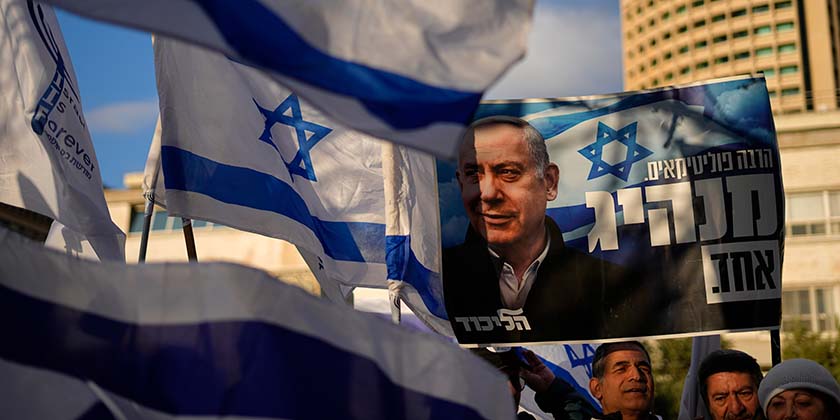 В Тель-Авиве задержан человек, который угрожал кортежу премьер-министра