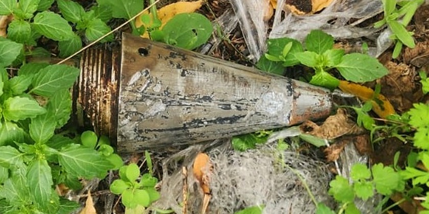 В Ашкелоне найдена неразорвавшаяся ракетная боеголовка