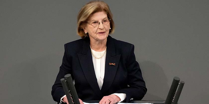 Выжившая в Холокосте еврейка выступила в немецком парламенте с осуждением ультраправых и антисемитизма