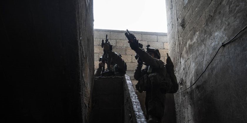 В Хан-Юнисе бойцы спецназа уничтожили террористов, пытавшихся взорвать солдат