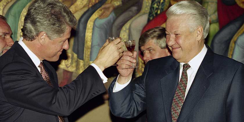 «Каждый второй русский – как Жириновский»: в США опубликована расшифровка беседы Ельцина с Клинтоном в январе 1994 года