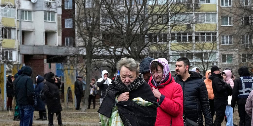 Россия нанесла массированный ракетный удар по Украине