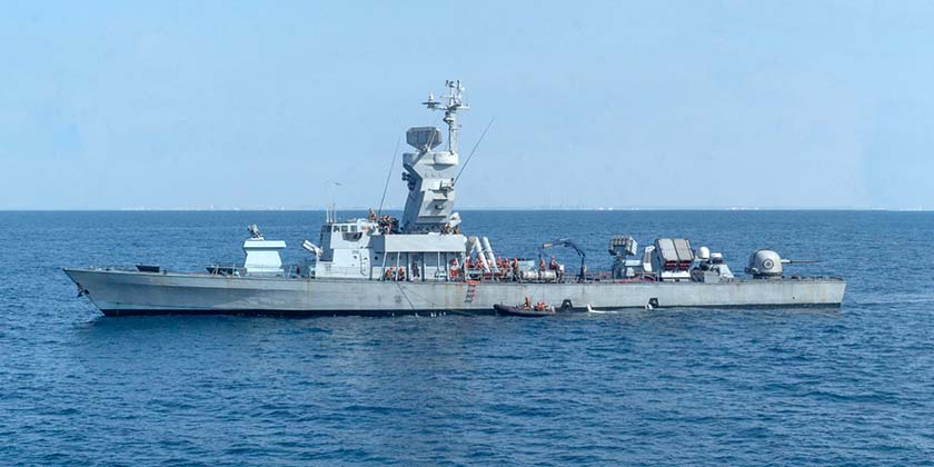 Какие задачи сейчас выполняют ракетные катера у берегов сектора Газа