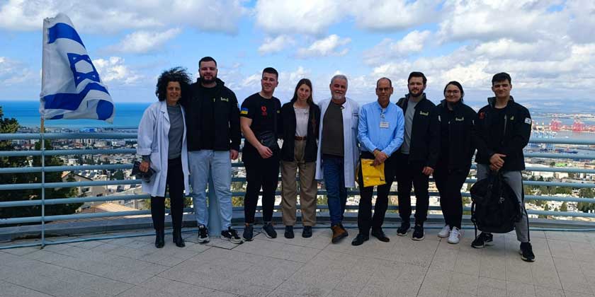 Украинские врачи приехали в Израиль на стажировку