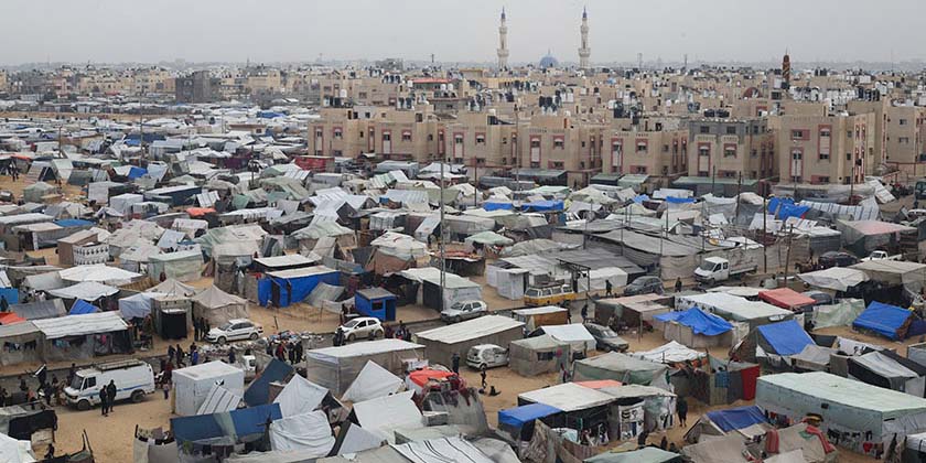 Газа-Рафиах-палаточный-город