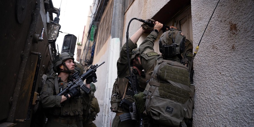 В Биньямине ранена военнослужащая