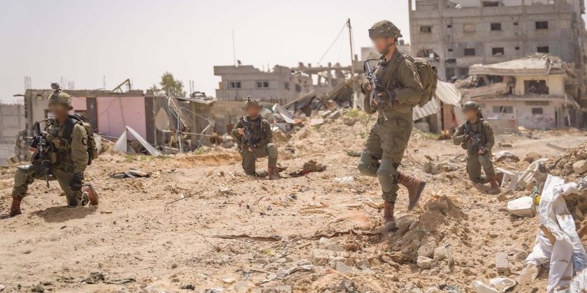 Силы 162-й дивизии продолжают уничтожать террористов и инфраструктуру в центре сектора Газа