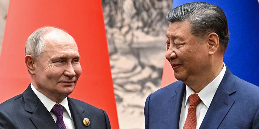 Путин и Си Цзиньпин в Пекине сигнализируют об углублении сотрудничества