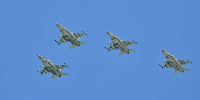 27-29 апреля над Иерусалимом будут проводиться тренировочные полеты
