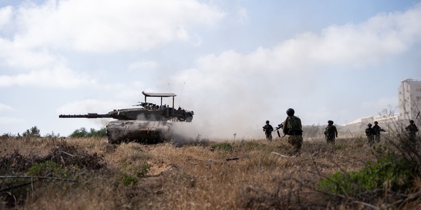 Как идут бои в центре сектора Газа (фото и видео)