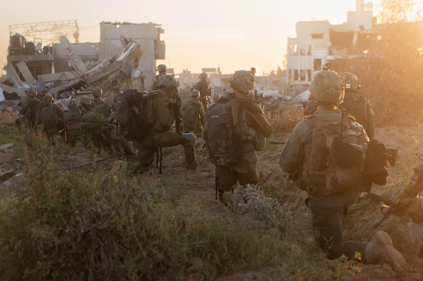 Как идут бои в центре сектора Газа (фото и видео)