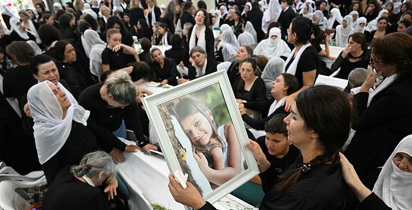 Разрешены к публикации имена большинства погибших детей Мадждаль-Шамса