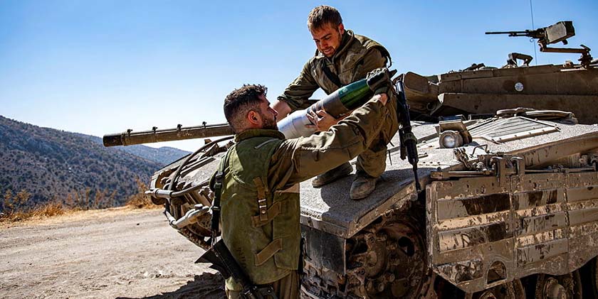 На Голанах и в долинах на востоке Израиля начались военные учения