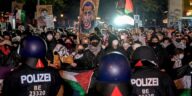 Пропалестинские демонстранты ворвались в здание телекомпании в Берлине