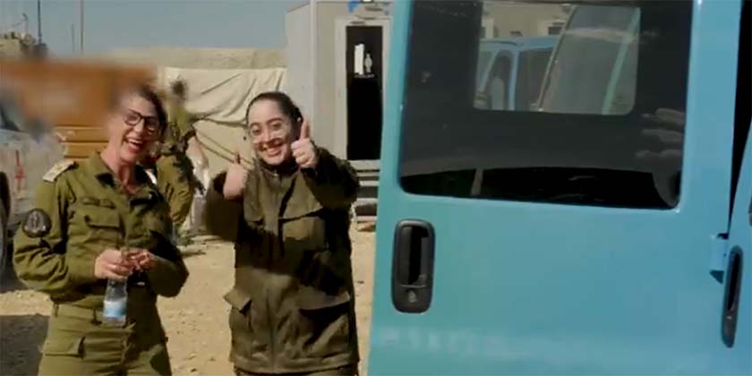 Несломленные: видео первой встречи заложниц с силами ЦАХАЛа