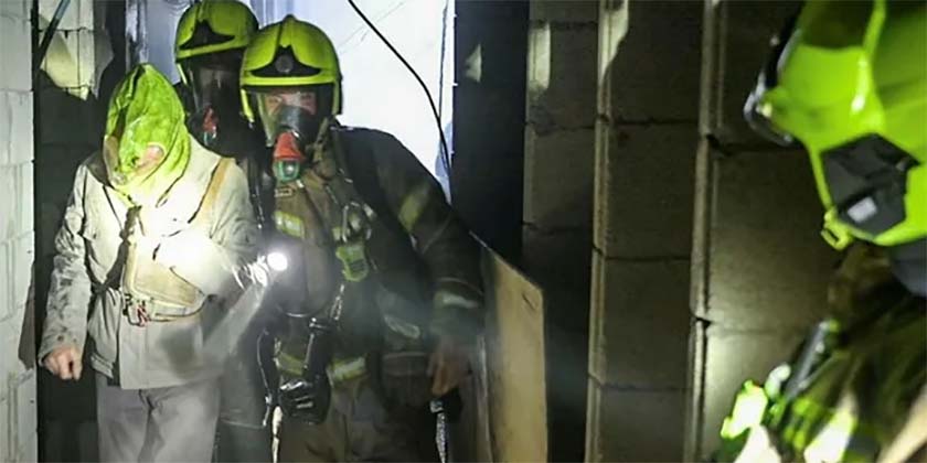 В Харише в жилом доме произошел пожар — есть пострадавшие