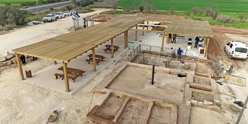 В Израиле открыли первый археологический парк «рядом с домом»