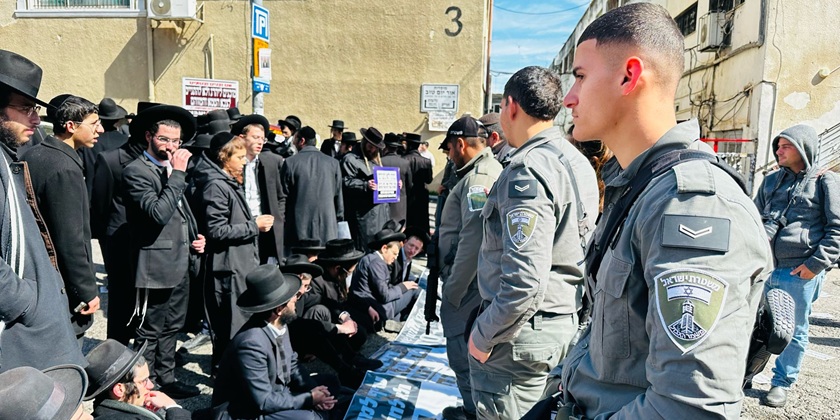 Ультраортодоксы устроили новые беспорядки против призыва