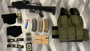 оружие, изъятое в Дженине