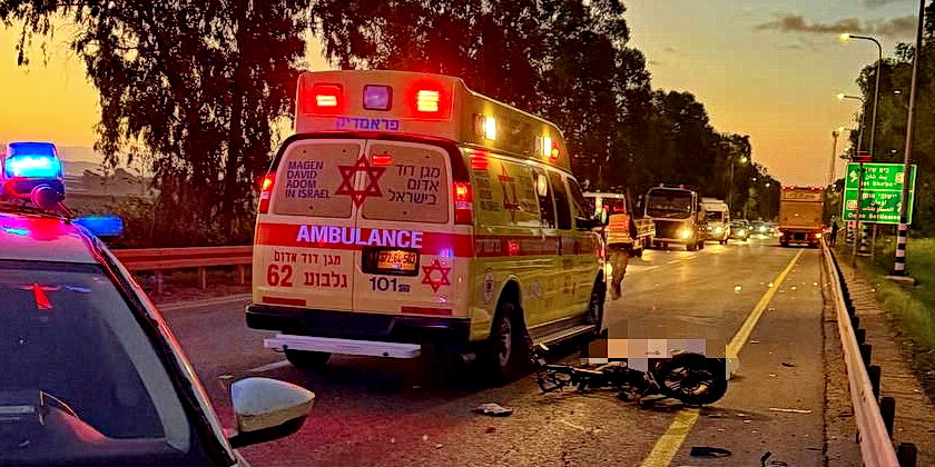 Грузовик насмерть сбил велосипедиста в районе Гильбоа