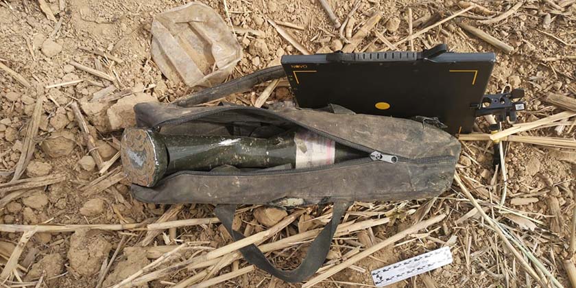 Полиция обнаружила взрывное устройство на юге страны