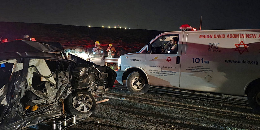 В столкновении двух машин в окрестностях Иерусалима погиб 35-летний мужчина