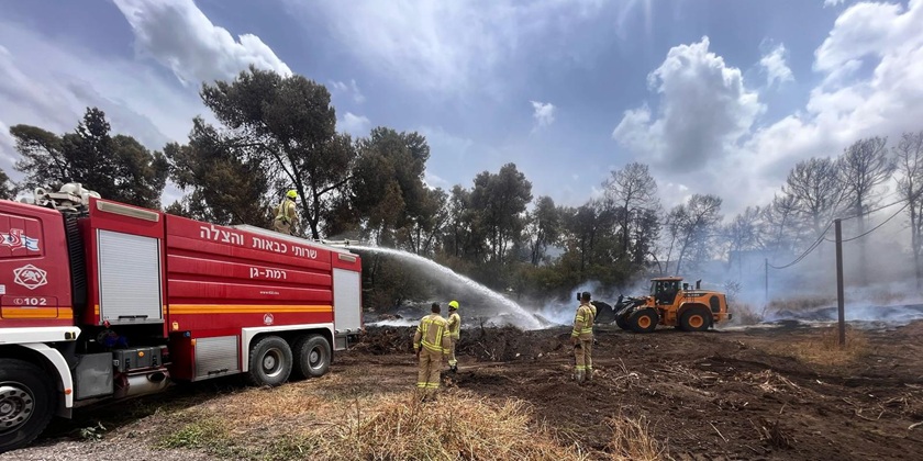 Пожар взят под контроль, но расслабляться рано