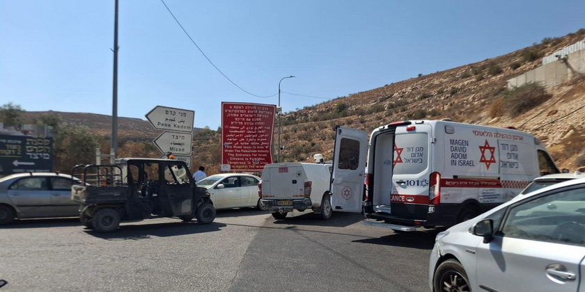 На еврея напали с железным прутом в Гуш-Эционе. Но это был не теракт