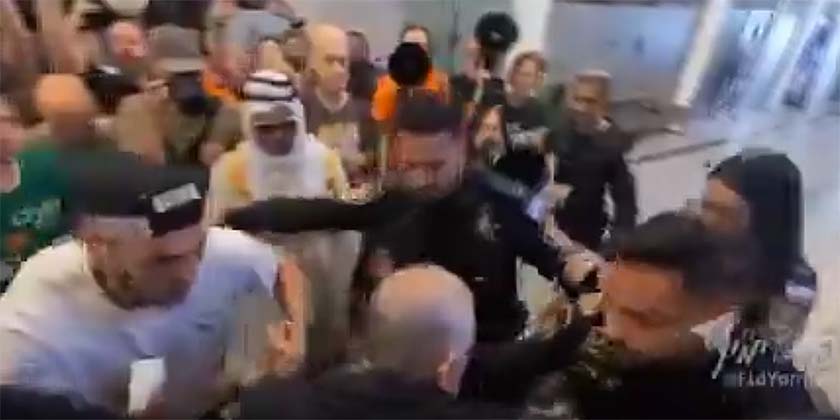 Суд распорядился освободить задержанного на акции протеста против правительства у мероприятия «Ликуда»