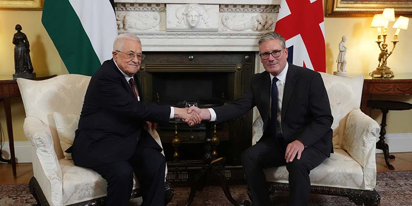 Великобритания объявит о признании Палестинского государства сегодня после полудня — BBC