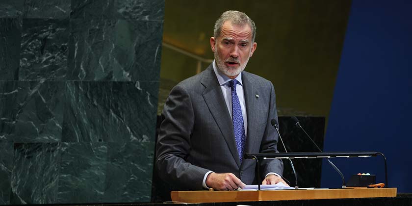 Король Испании потребовал от Израиля остановить бойню в Газе