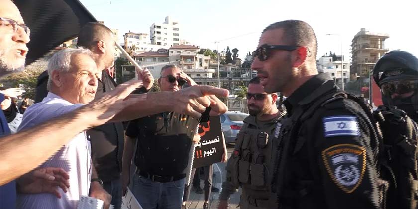 Девять арестов в арабском Умм-эль-Фахме на антивоенной акции