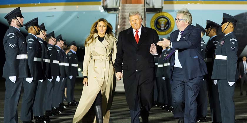 Reuters: Трамп прибыл в Британию с государственным визитом