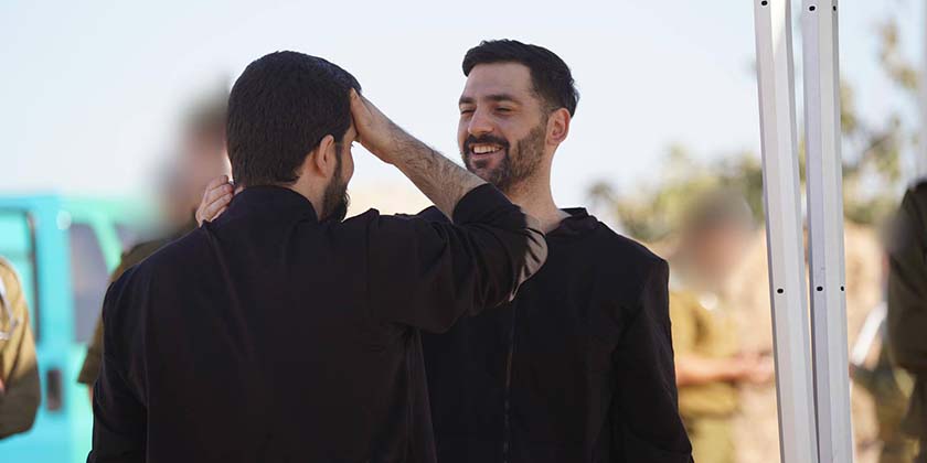 Герцог встретился с Гали и Зиви Берманами