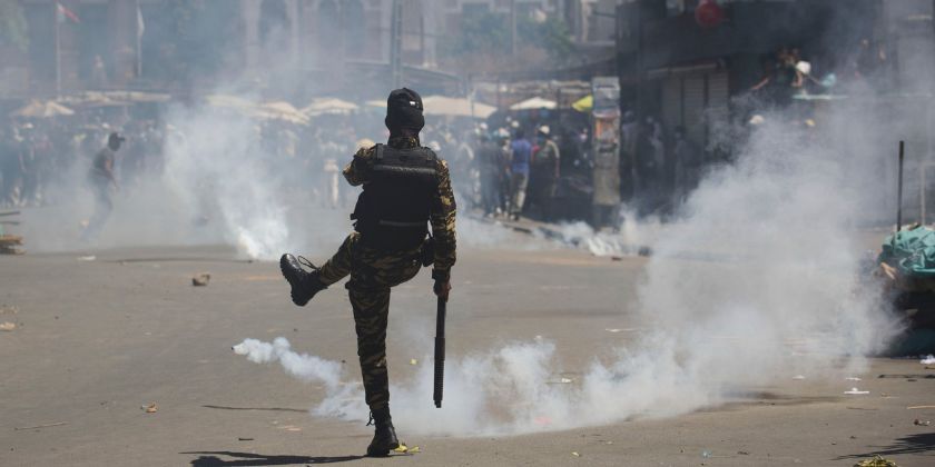 Армия Мадагаскара перешла на сторону антиправительственных протестующих