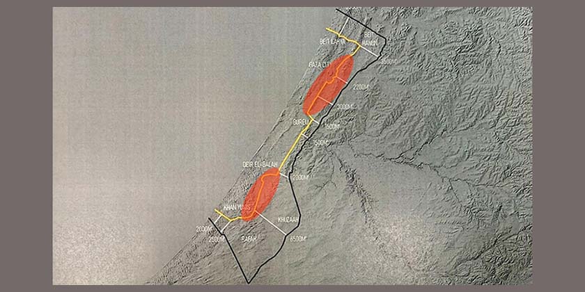 На карте отвода сил ЦАХАЛа в Газе произошли некоторые изменения — источник