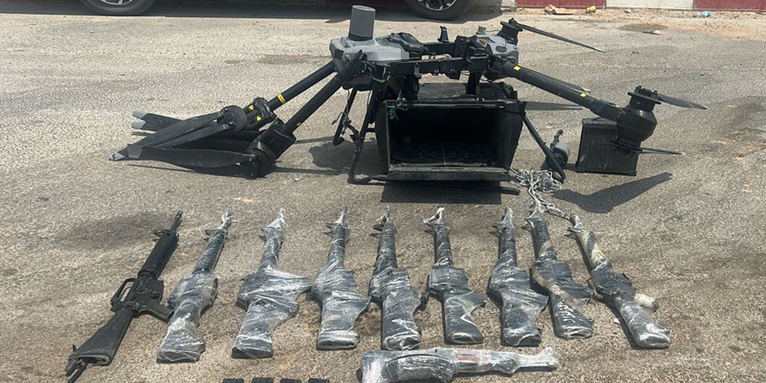 Контрабандисты у египетской границы погнались за женщиной, заснявшей их дрон