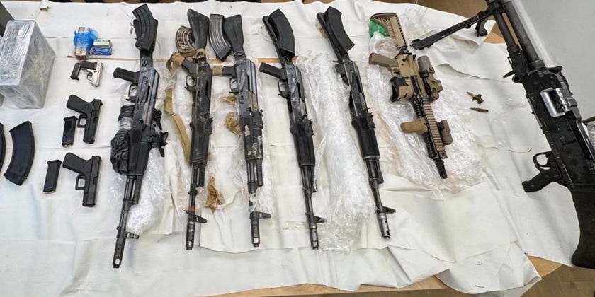 Полиция нашла тайник преступных кланов с гранатами и пулеметом