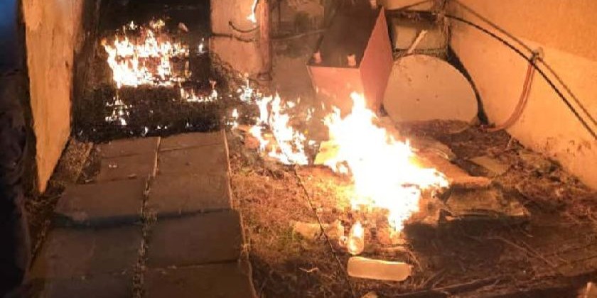 Подозрение на волну поджогов в Беэр-Шеве