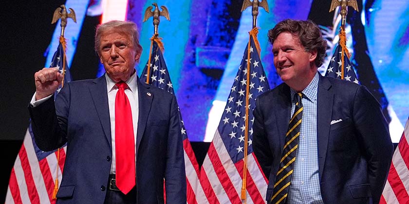 Трамп поддержал журналиста после резонансного интервью с крайним правым антисемитом