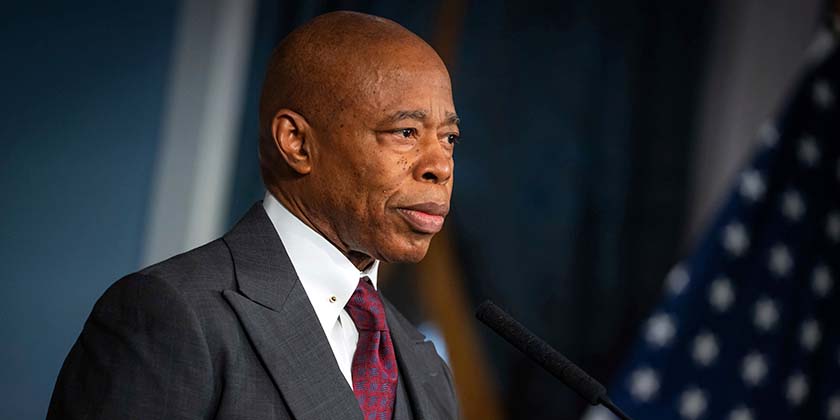 Ицхак Герцог встретился с мэром Нью-Йорка Эриком Адамсом, прибывшим в Израиль с визитом 