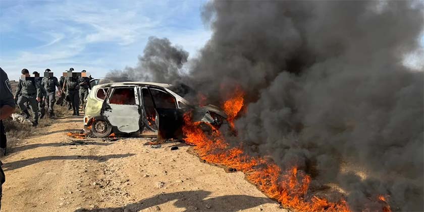 Шесть израильтян арестованы после нападения на полицию во время сноса форпоста на Западном берегу