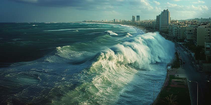 Цунами от Акко до Ашкелона: катастрофы из прошлого, которые могут повториться