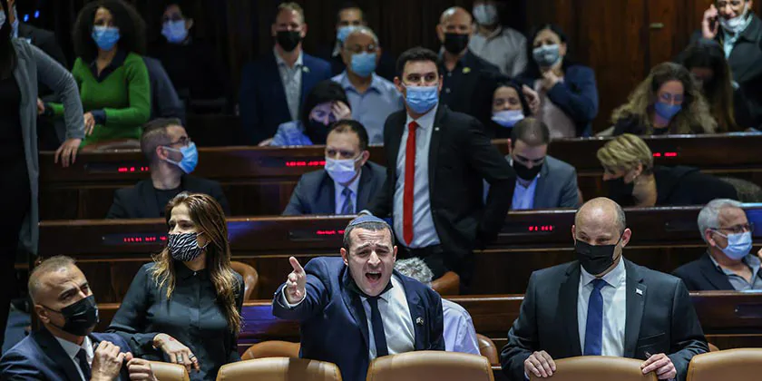 Закон об израильской юрисдикции в Иудее и Самарии провалился в первом чтении